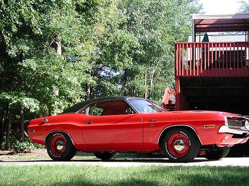 1970 dodge challenger, real v code, track pack