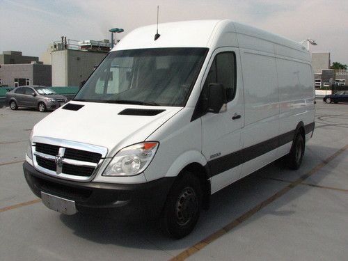 2008 dodge sprinter 3500 turbo diesel cargo van 170" no reserve