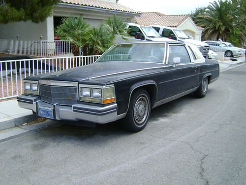 1985 fleetwood brougham cadillac coupe