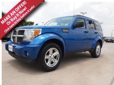 07 blue sxt suv 3.7l 3 rows mp3 keyless entry fuel efficient automatic esc