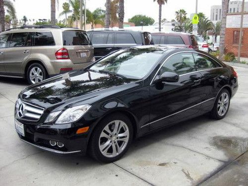 2010 mercedes-benz e350 base coupe 2-door 3.5l w/ premium package 1