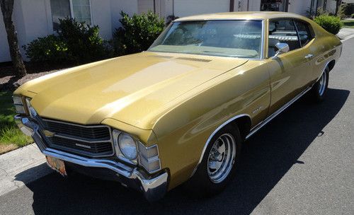 1971 chevrolet malibu base hardtop 2-door 5.0l