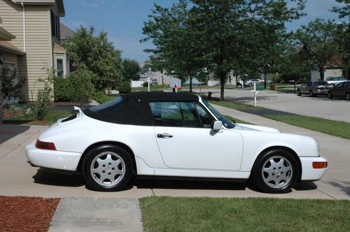 1991 porsche 911 carrera 2 convertible low miles **excellent condition**