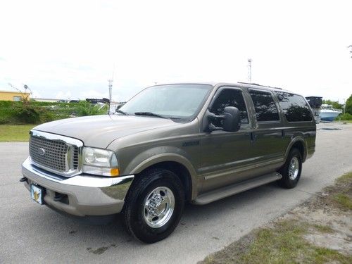 2002 ford excursion limited sport utility 4-door 7.3l diesel 122k original miles