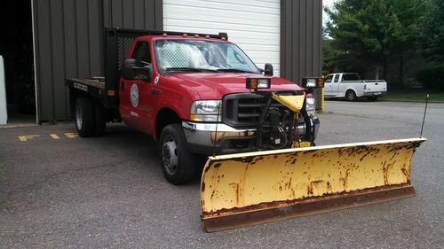 2004 ford f450 powerstroke diesel 4x4 w/plow