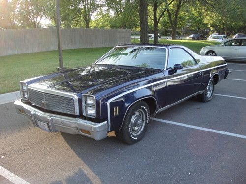 1976 chevrolet el camino classic standard cab pickup 2-door 5.7l