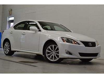 08 lexus is250 awd 57k leather moonroof heated seats bluetooth financing clean