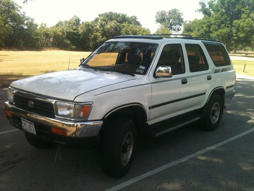 1994 toyota 4runner sr5 3.0 v6 4x4 leather &amp; sunroof 4 runner