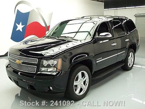 2012 chevy tahoe ltz leather nav rear cam dvd 20's 22k texas direct auto