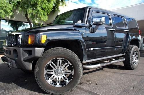 2007 hummer h3 - sunroof, leather &amp; polished aluminum rims