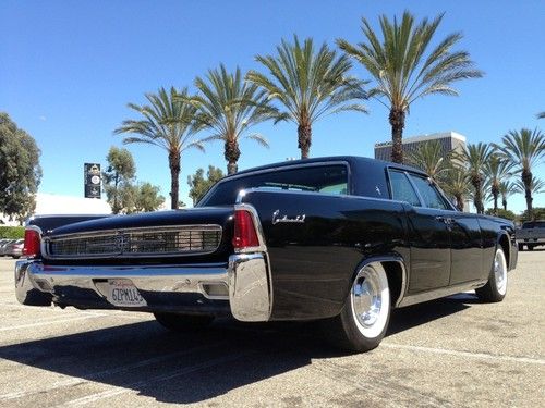 1962 lincoln continental ca-car rare presidential model all options 61 63 64 65