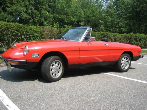 Alfa romeo spider 1972