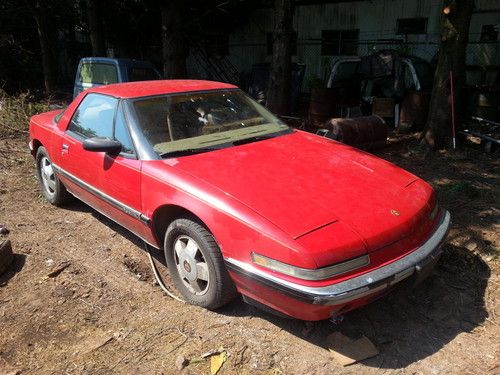 1988 buick reatta no reserve