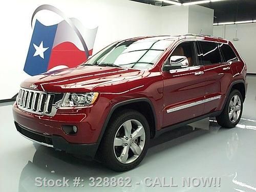 2012 jeep grand cherokee overland hemi 4x4 pano sunroof texas direct auto