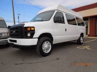 Very nice 2008 raised roof handicap accessible wheelchair lift equipped van!