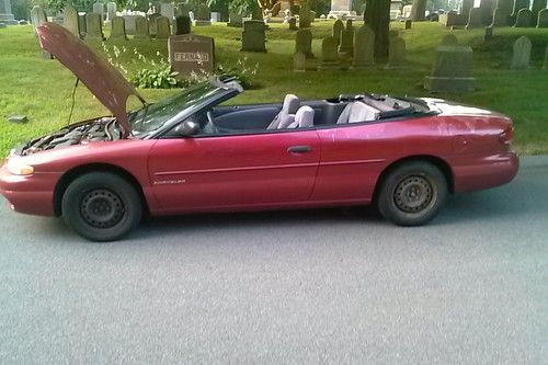 1996 chrysler sebring jx convertible 2-door 2.4l