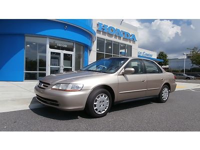 2001 honda accord lx one owner no reserve!!! clean carfax