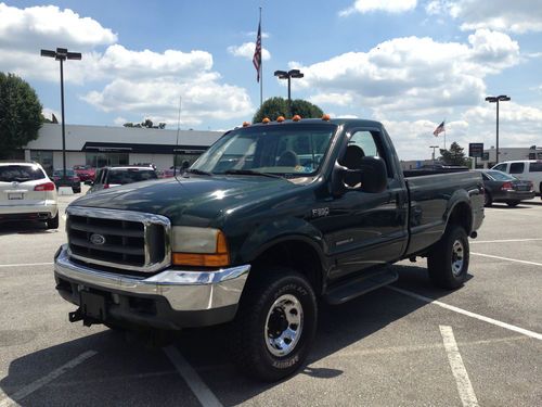 2001 ford f350 4x4 7.3 diesel reg.cab 8 foot bed  xlt decor 156k miles tow pack