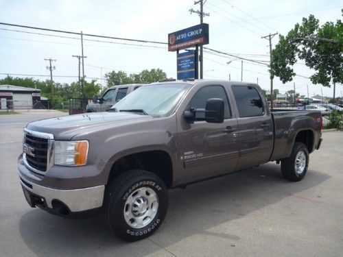 2008 gmc sierra silverado 2500 crew cab diesel 4x4 short bed hwy miles! ford