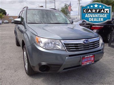 09 forester 2.5x premium awd 41k miles 2-owners very clean carfax certified