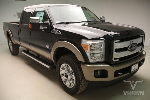2013 king ranch crew 4x4 fx4 longbed navigation sunroof leather 20s aluminum