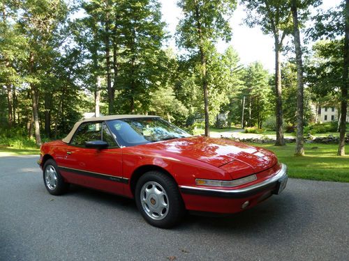 1991 buick reatta convertible