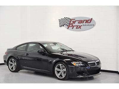 2007 bmw m6 coupe 2d cpo warranty 500 hp carbon fiber trim