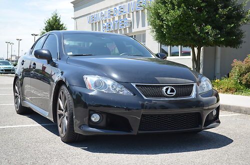 2008 lexus is f sedan 4-door 5.0l leather, sunroof, navigation