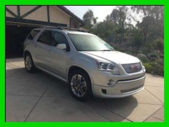 2012 gmc denali 3.6l v6 24v automatic fwd suv onstar bose backup camera towing