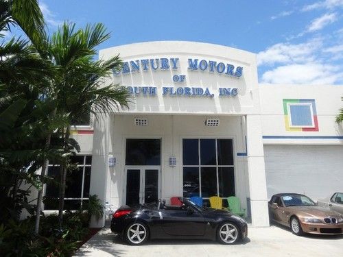 2006 nissan 350z 2dr roadster touring convertible 1 owner low mileage loaded