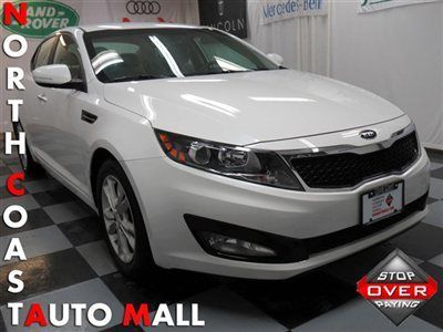 2012(12)optima ex fact w-ty only 17k white/beige must see! save huge!!!