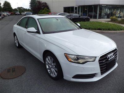 2013 audi a6 2.0t premium plus side assist navigation cold weather 1 owner