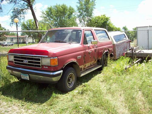 1988 ford bronco eddie bauer sport utility 2-door 5.0l