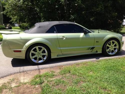 2006 saleen convertible mustang super charger 1 of 1