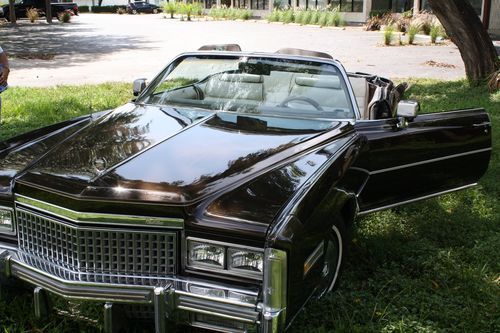 1975 cadillac eldorado base convertible 2-door 8.2l