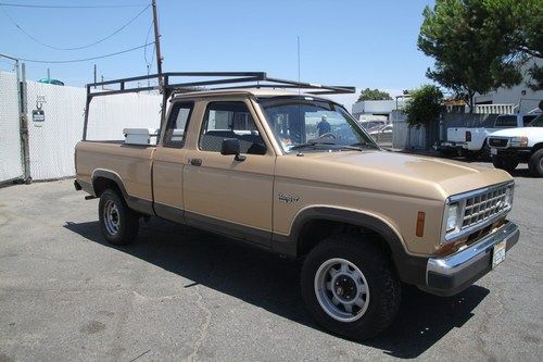 Sell Used 1988 Ford Ranger Super Cab 4wd Manual 6 Cylinder No Reserve