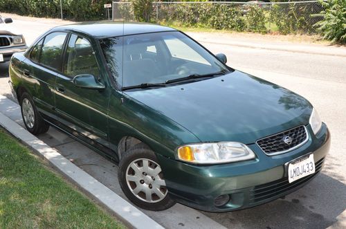 No reserve, 2000 nissan sentra gxe sedan 4-door 1.8l