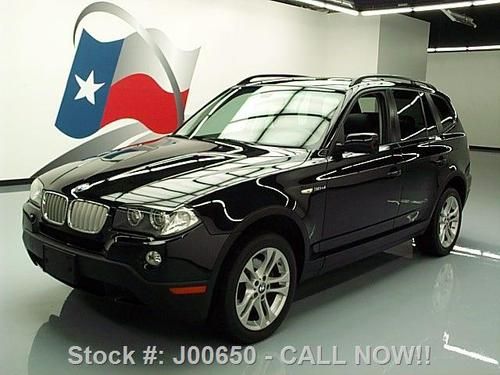 2007 bmw x3 3.0si awd pano sunroof htd leather 58k mi texas direct auto