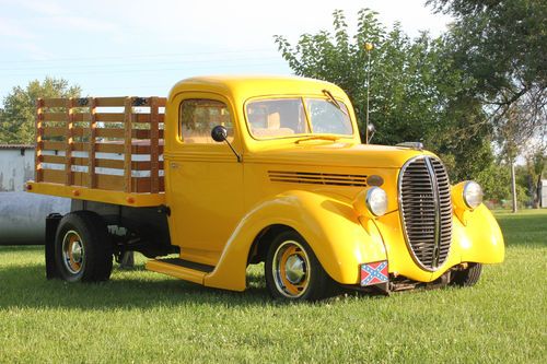 1938 Ford Flat Bed Stake Side show ready, restored, street rod, antique truck, US $21,500.00, image 3