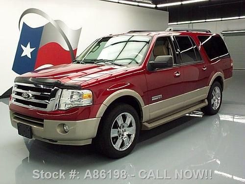 2007 ford expedition el eddie bauer sunroof nav dvd 72k texas direct auto