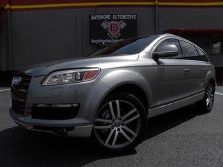 Q7*nav*3rd row*premium*pano*camera*bose*carfax cert*$65k new*we finance*fla