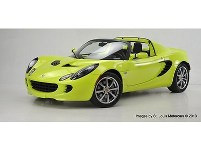 2005 lotus elise krypton green black stock 1-owner 7846 miles + just serviced!