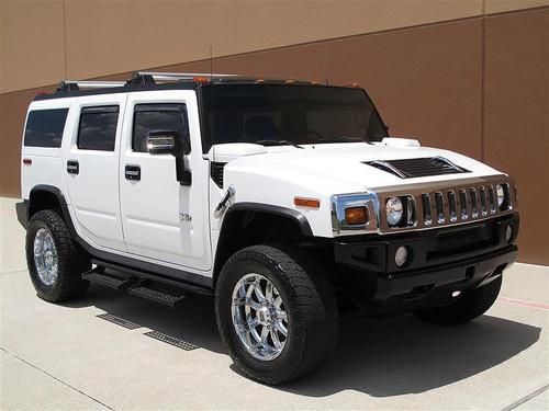 05 hummer h2 suv luxury awd 6.0l navi roof 3rd row seat 20"