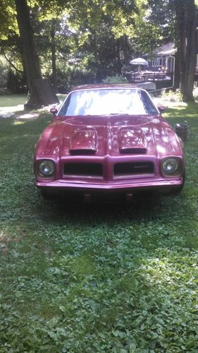 1974 pontiac firebird formula coupe 2-door 6.6l