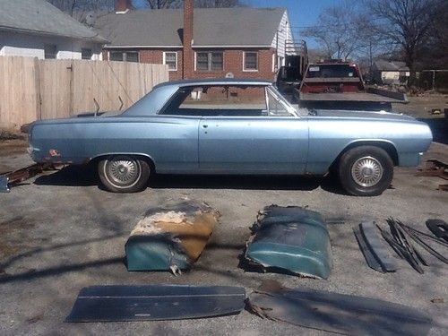1965 chevrolet malibu cp. 283 2 speed power glide.