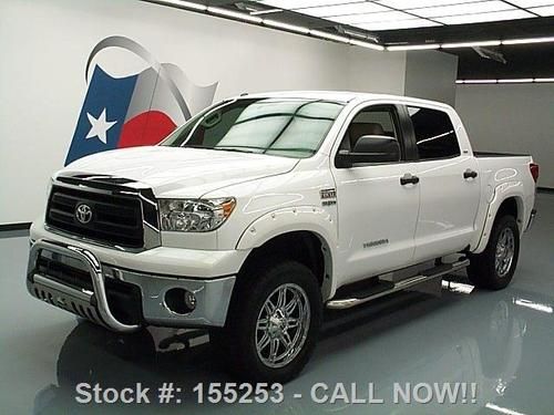 2010 toyota tundra sr5 crewmax 4x4 texas 20" wheels 27k texas direct auto