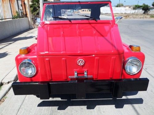 1973 volkswagen thing convertible 1.6l, rare california thing!!