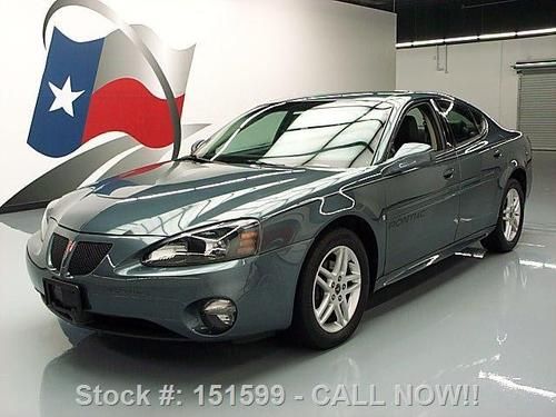 2006 pontiac grand prix gt 3.8l v6 heated leather 53k texas direct auto