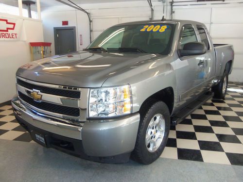 2008 silverado no resreve sells 2 high bid leather z71 xcab salvage rebuildable