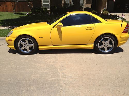 2003 mercedes benz slk 320 hard top convertible